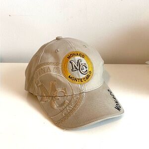 Monaco Monte Carlo Hat Tan Cap